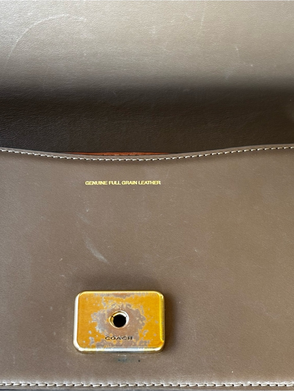 Coach Bandit Shoulder Bag 24 Luxe Refined Leather Crossbody CC416 - Picture 9 of 13